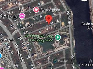 Bán lô đầm sen nam hòa xuân gần công viên hồ sen, b2 135 lô sạch 100m2 đường 7m5 đông nam