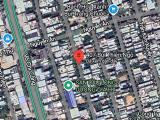 6ty090 bán gấp giá rẻ nhất thị trường bùi thiện ngộ, hòa xuân, b1.18 gần nguyễn ân đường 7m5