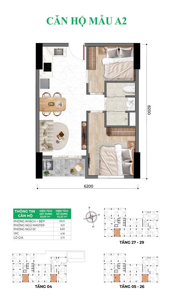 Cần bán căn hộ 2pn tại bcons asahi chỉ 2,159 tỷ/căn, mặt tiền ql1k ngay ga metro