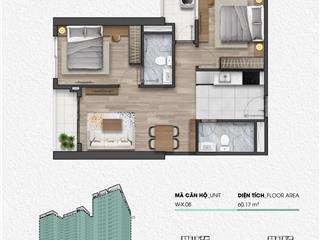 Rẻ nhất fpt plaza 3, tầng 1x có sân vườn, hướng về thành phố ko bị chắn view loại 2pn2wc