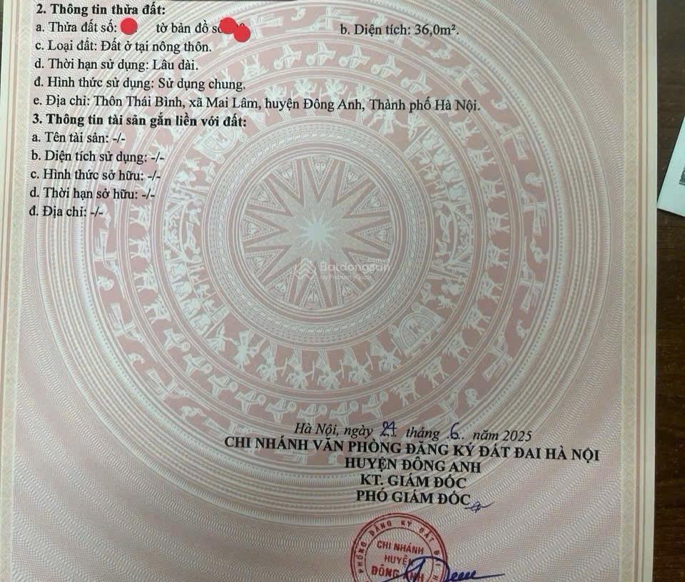 Bán gấp nhà 3pn 3wc 36m2 2 tầng trục chính thái bình (mai lâm) đông anh giá chỉ 4 tỷ ở ngay.