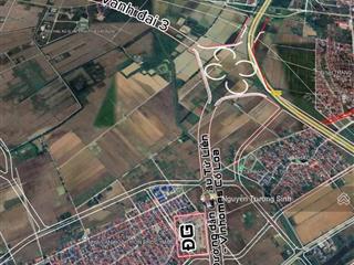 Bán lô đất đẹp thôn thạc quả  x. dục tú  đông anh  hn. dt 40m2. ô tô đỗ cửa