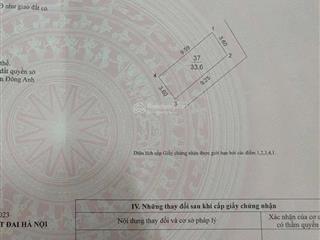 Bán đất tại xã cổ loa, đông anh, hà nội, 2,7 tỷ, 34 m2