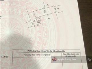 Hàng hiếm hội phụ gần vin cổ loa giá chỉ hơn 5 tỷ 58m2.