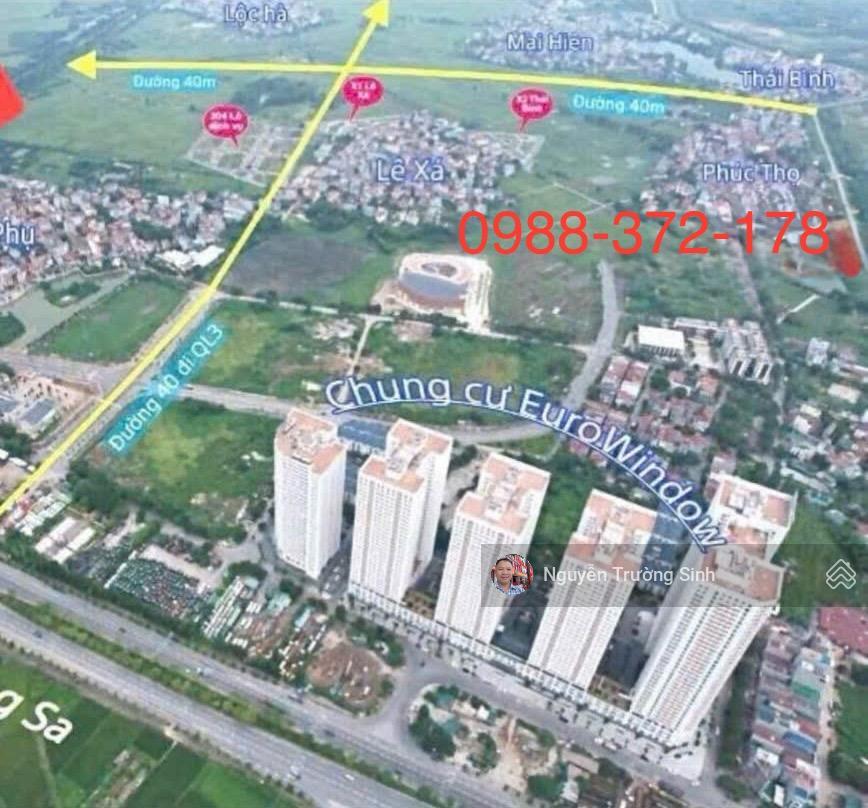Bán gấp đất trục chính du nội 200m2, giá đầu tư
