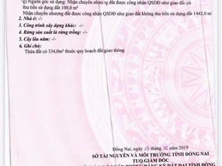 Cần bán đất mặt tiền đường dương diên nghệ, biên hoà, đồng nai