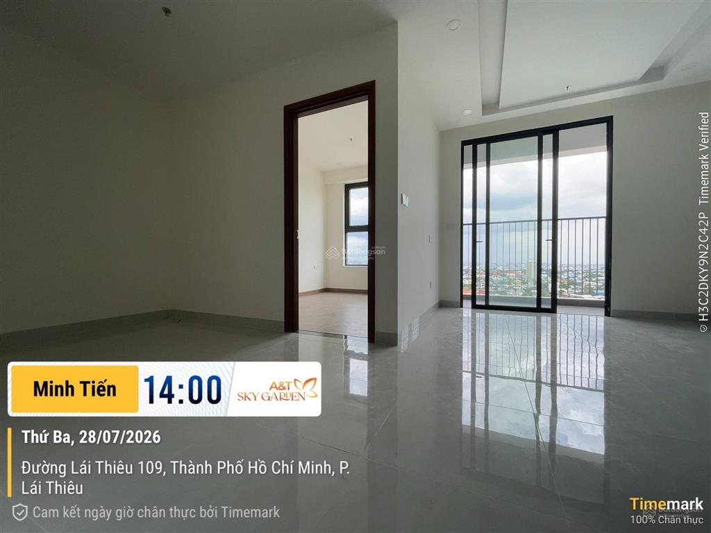 Cho thuê a&t skygarden căn hộ 1pn+ view landmark  rèm, giàn phơi  giá 5 triệu/tháng, cọc 1 tháng