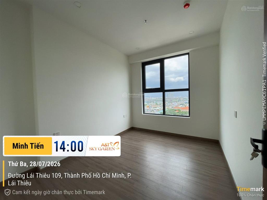Cho thuê a&t skygarden căn hộ 1pn+ view landmark  rèm, giàn phơi  giá 5 triệu/tháng, cọc 1 tháng