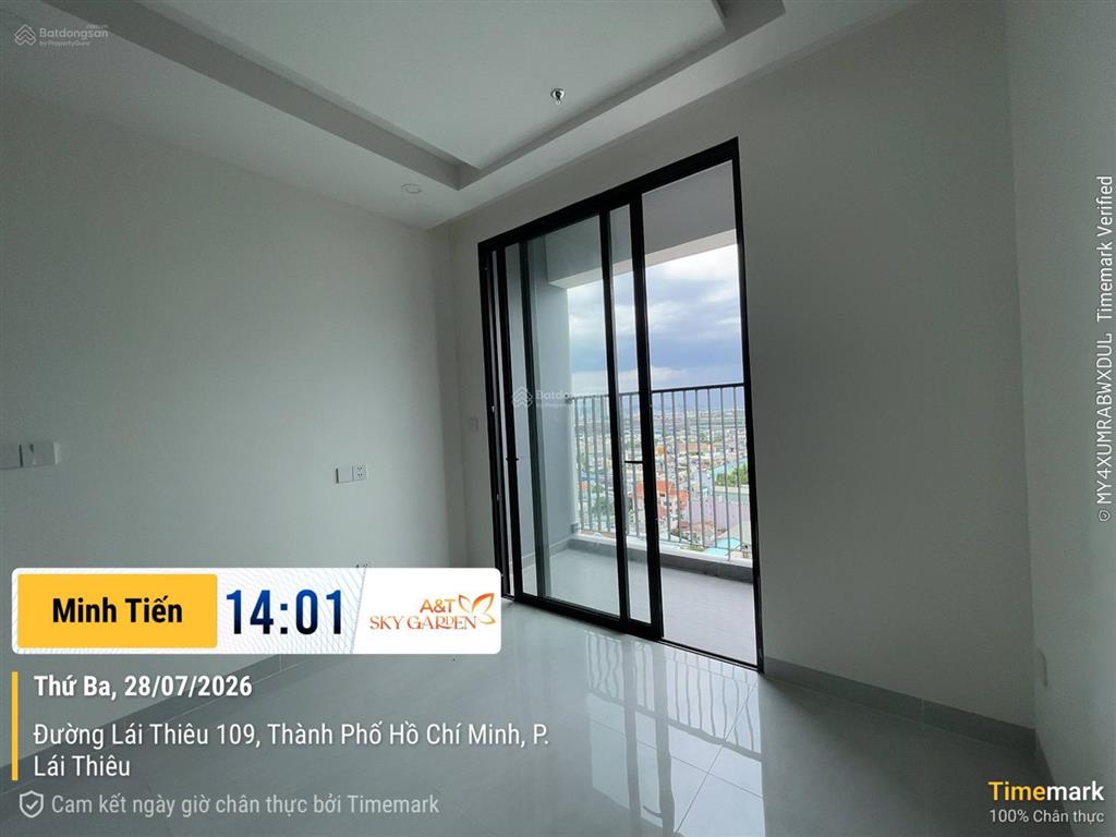 Cho thuê a&t skygarden căn hộ 1pn+ view landmark  rèm, giàn phơi  giá 5 triệu/tháng, cọc 1 tháng