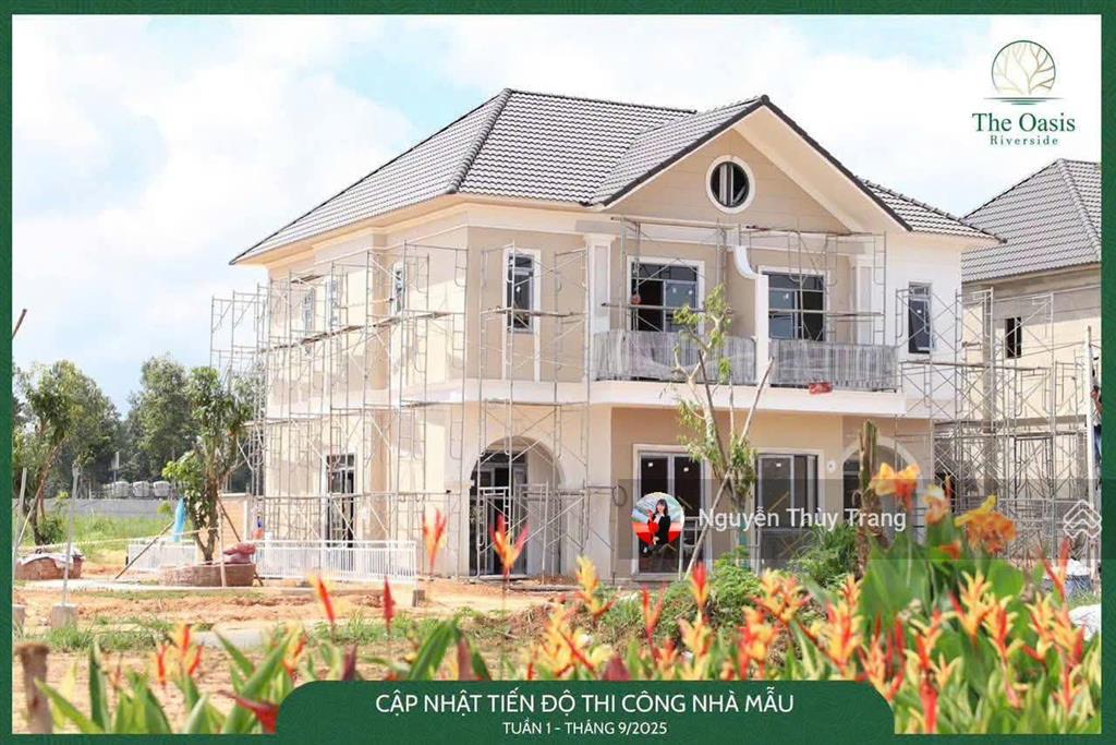 Nhà + đất + sổ hồng chỉ từ 2.xx tỷ tại khu đô thị sinh thái cao cấp 25 ha, thới hoà, bình dương