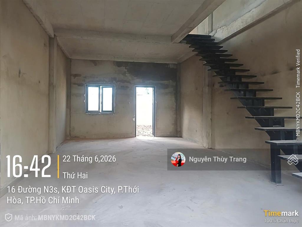 Bán shophouse đẹp tại oasis city, 1,75 tỷ, 85m2, 2pn + 2wc + 2 tầng