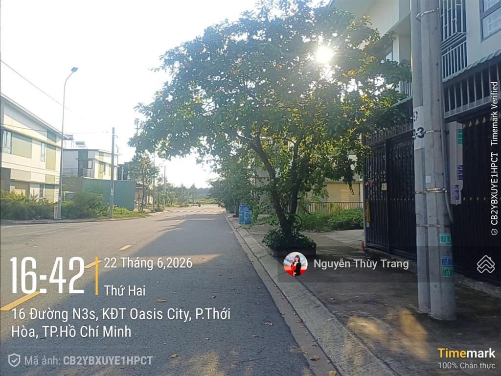 Bán shophouse đẹp tại oasis city, 1,75 tỷ, 85m2, 2pn + 2wc + 2 tầng