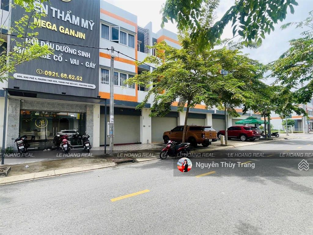 Bán shophouse 3 tầng, 2 mặt tiền, tại oasis city, 2,85 tỷ, 80m2, 3pn, 3wc, mặt tiền 5m