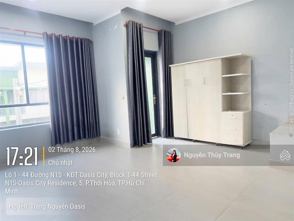 Chỉ 6,5 triệu/tháng  thuê ngay nhà liền kề oasis city, dọn vào ở liền, 2pn, 2wc