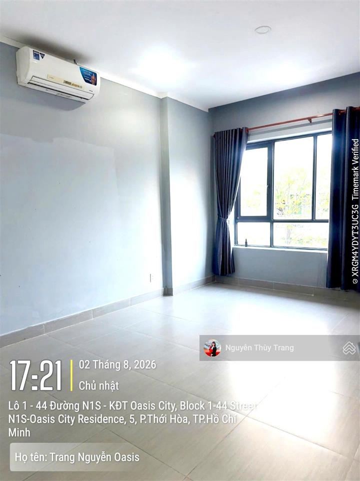 Chỉ 6,5 triệu/tháng  thuê ngay nhà liền kề oasis city, dọn vào ở liền, 2pn, 2wc