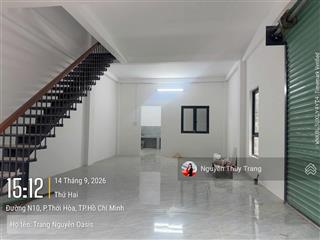 Nhà liền kề oasis city 02 mặt tiền đẹp, giá chỉ 12tr/th, cạnh công viên bờ sông