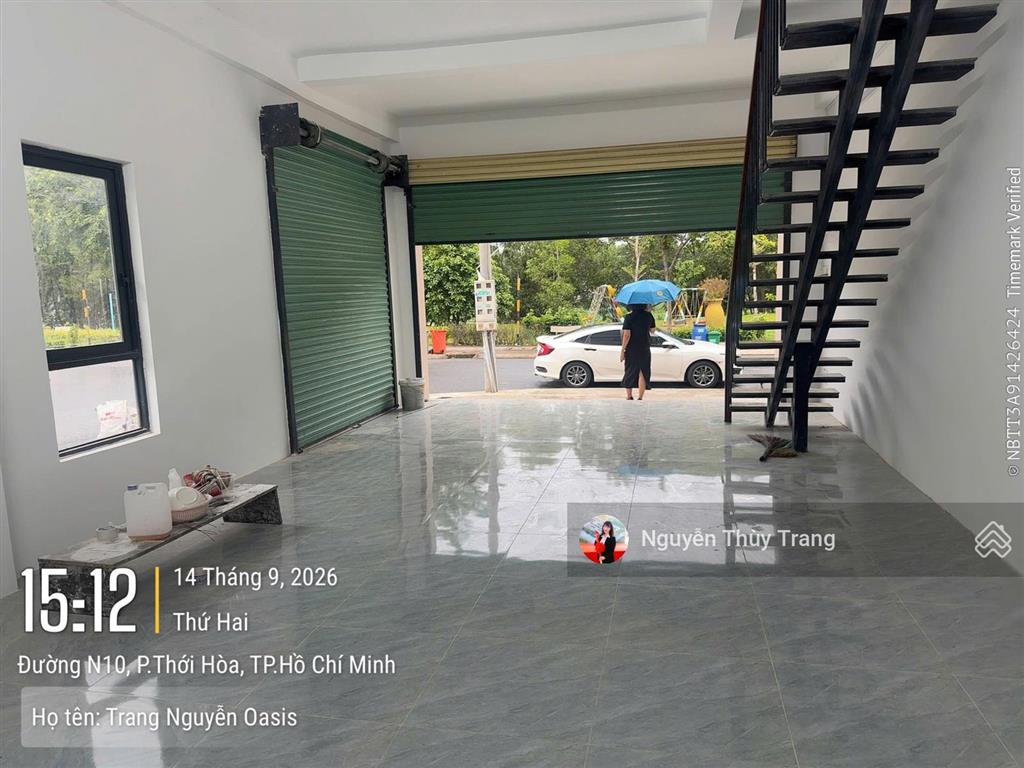 Nhà liền kề oasis city 02 mặt tiền đẹp, giá chỉ 12tr/th, cạnh công viên bờ sông