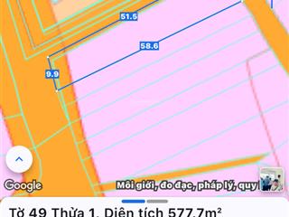 Lô góc 3 mt siêu vip trục chính châu pha hắc dịch 10x58m 580m2 2,98 tỷ