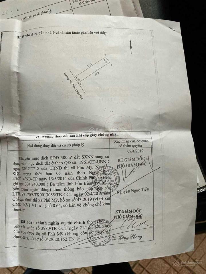 Siêu vip đất mt hắc dịch  tóc tiên ( trần phú) 34m 1700m2 giá 6,3 tỷ