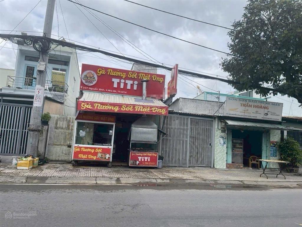 Bán nhà mặt tiền nguyễn bình vị trí đẹp kinh doanh buôn bán