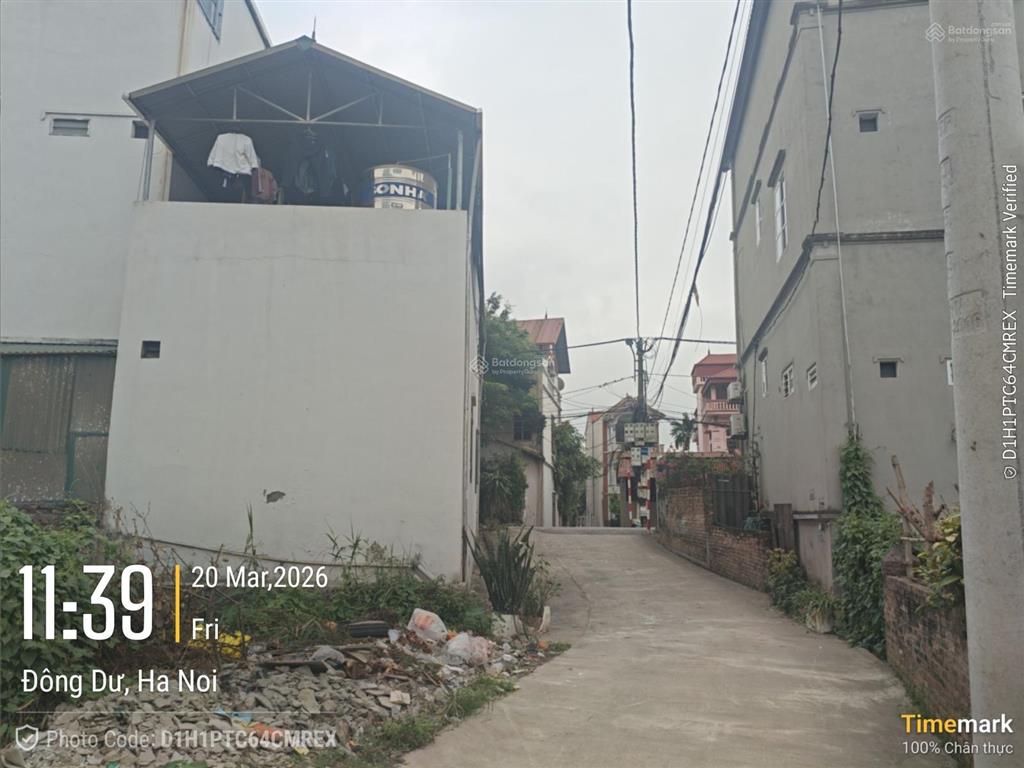 Đông dư, bát khối 42m2 lô góc  đường thông  ô tô tránh. bán kính 500m trường, chợ, cầu thanh trì