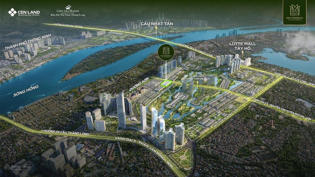 Eden residences  biệt thự khu p ciputra. nơi không dành cho số đông