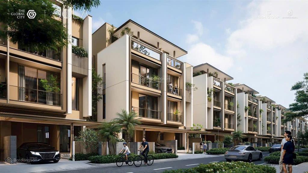Bán căn trực diện hồ bơi căn bt sola the global city, dt đất 152m2, giá 66.2 tỷ.