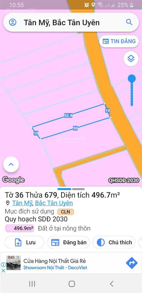 Đất xây kho, xây trọ kế bên cụm công nghiệp tân mỹ  bắc tân uyên  bình dương (tân mỹ 15)