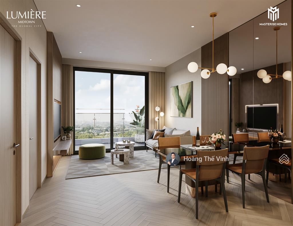 Bán căn hộ masteri cosmo central 6,871 tỷ, 56.7m2 view đẹp giá phù hợp khách nổi bật tư lâu dài