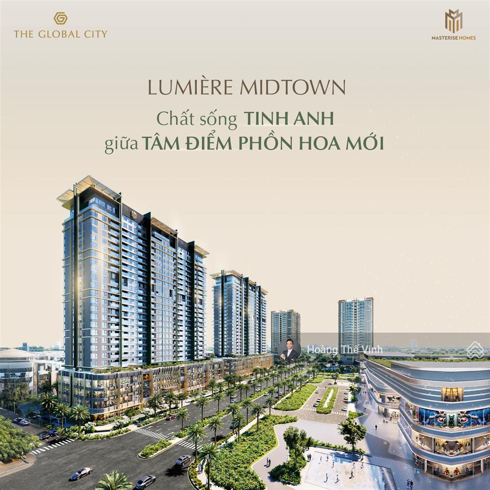 Bán căn 2pn rõ ràng giá tốt lumiere midtown cho khách hàng mua ở hoặc đầu tư  ngay