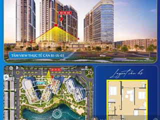 Căn 2pn giá phù hợp cho gia đình mua ở tại trung tâm global sở hữu 2 tầm view cực xịn  0932 778 ***