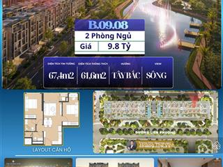 Chính chủ bán căn 2 phòng lumiere midtown view nhạc nước giá gốc  0932 778 ***