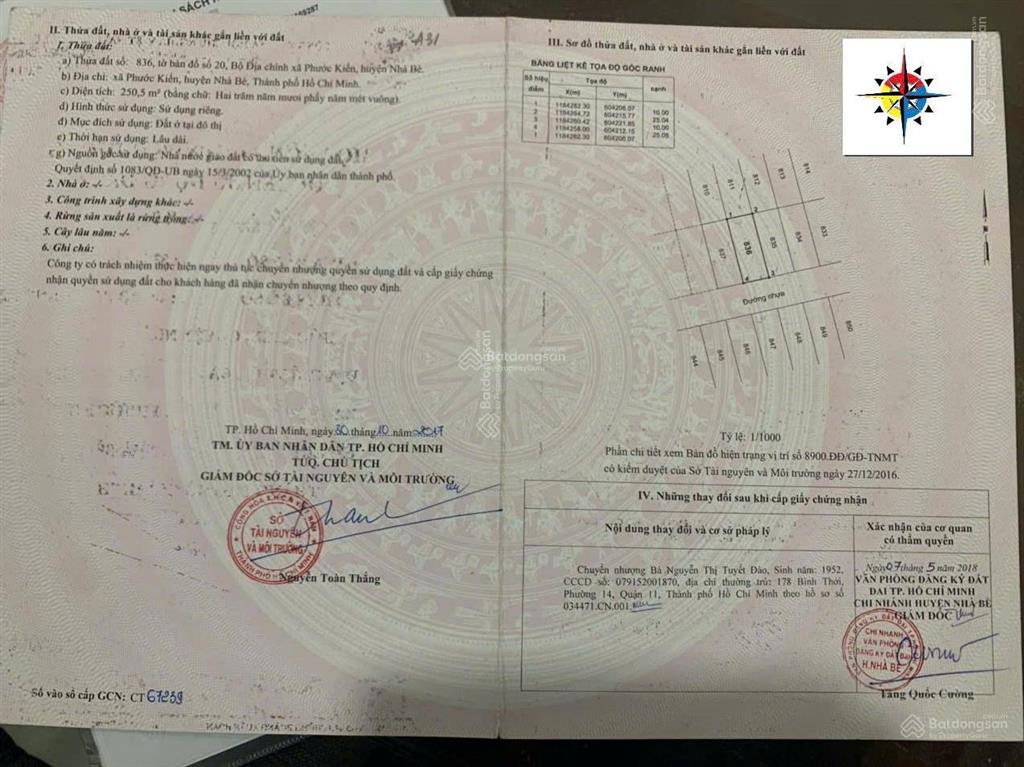 Nền đẹp đâu lưng đường lớn dự án thái sơn 1 bán 65 triệu / m2. cơ hội cho người an cư và nhà đầu tư