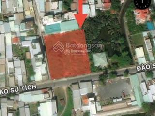 Đất lớn góc 2500m2 mặt tiền đào sư tích