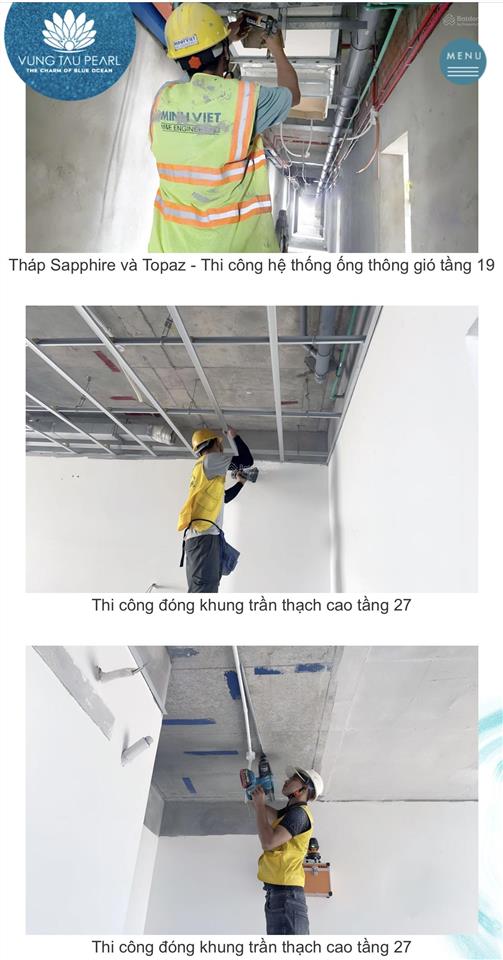 Chính chủ bán căn hộ vũng tàu pearl 3pn, 93,06m2 view biển tầng đẹp sắp nhận nhà. chỉ 100m đến biển