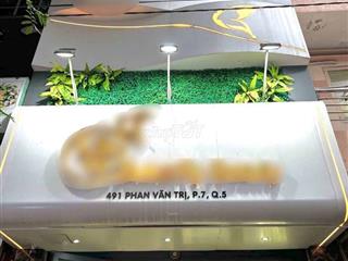 CHO THUÊ NGUYÊN CĂN NHÀ MẶT TIỀN KHU BÁN VỊT QUAY QUẬN 5