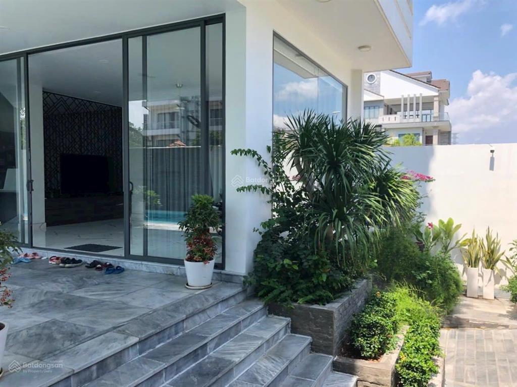 Bán biệt thự đơn lập 15x22,5m khu đại phúc green villas 1 hầm 4 lầu giá 42 tỷ có hồ bơi sh