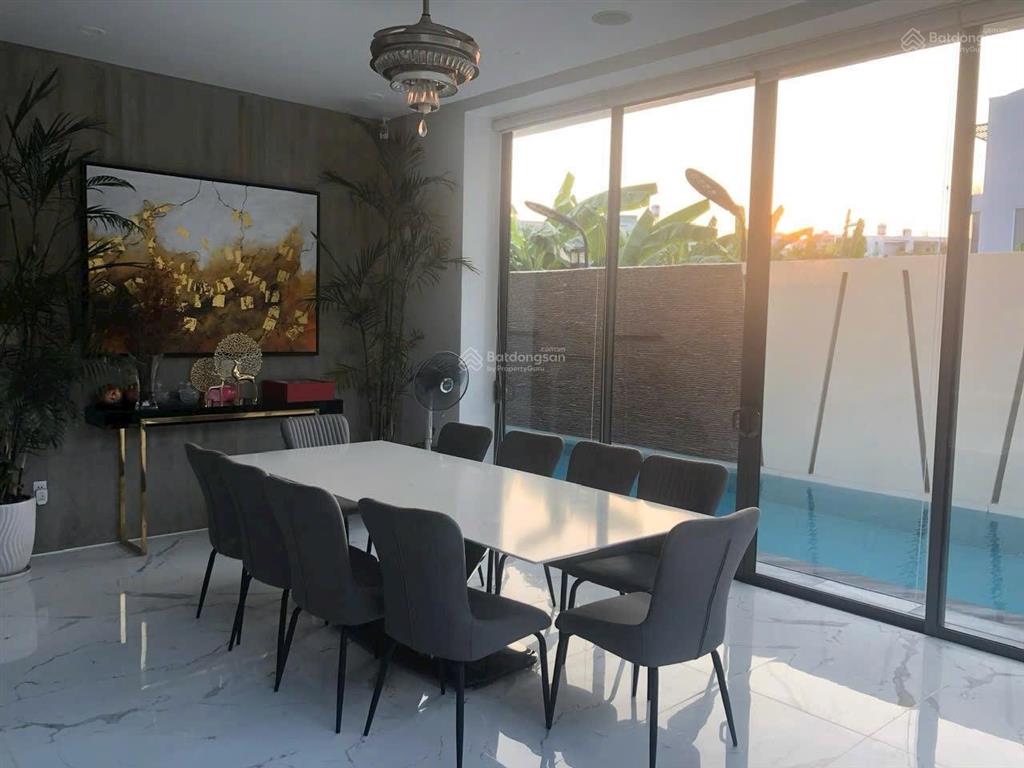 Bán biệt thự đơn lập 15x22,5m khu đại phúc green villas 1 hầm 4 lầu giá 42 tỷ có hồ bơi sh