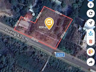Cần bán 12000m2 đất mặt tiền quốc lộ 62 đối diện lâm viên thanh niên có 2000m thổ giá 43ty