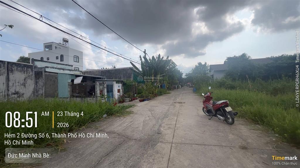 160(8x20) đường xe hơi 12m, kdc nguyễn văn tạo, giá 5 tỷ 150tr