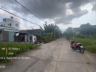 160(8x20) đường xe hơi 12m, kdc nguyễn văn tạo, giá 5 tỷ 150tr