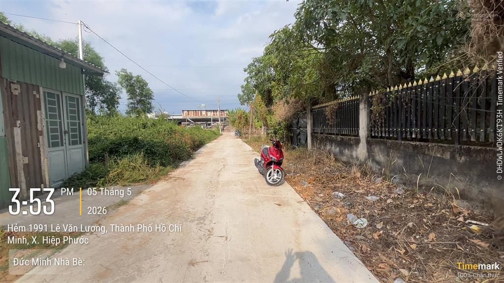 Nhà vườn 1117m2 ngang 20m, hẻm 1991 lê văn lương, giá 6 tỷ