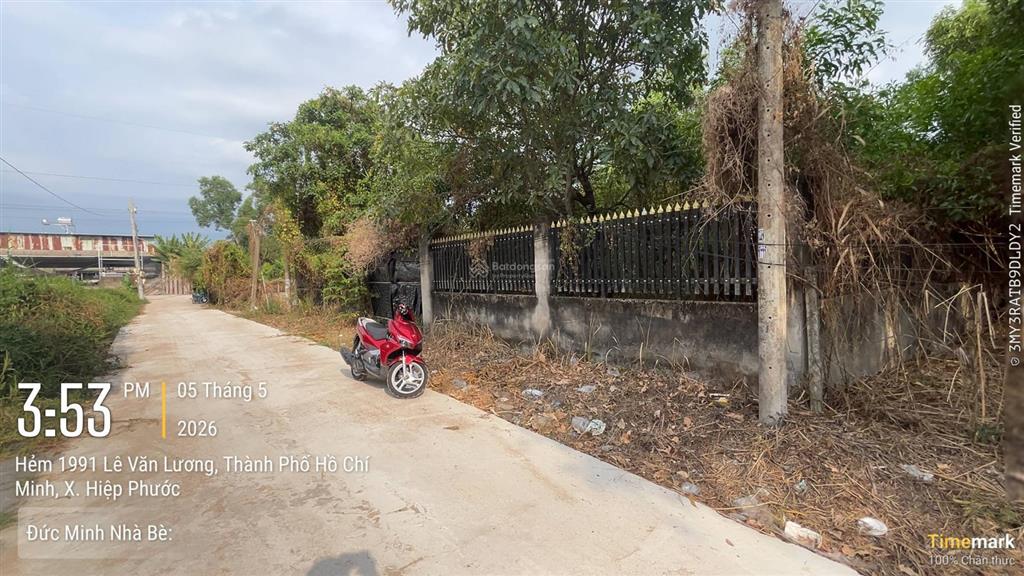 Nhà vườn 1117m2 ngang 20m, hẻm 1991 lê văn lương, giá 6 tỷ