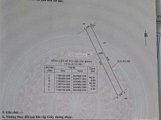 181m2 đất vườn, đường 6m, khu dân cư đường nguyễn bình, gần điện lực duyên hải. giá 1 tỷ 350 tr