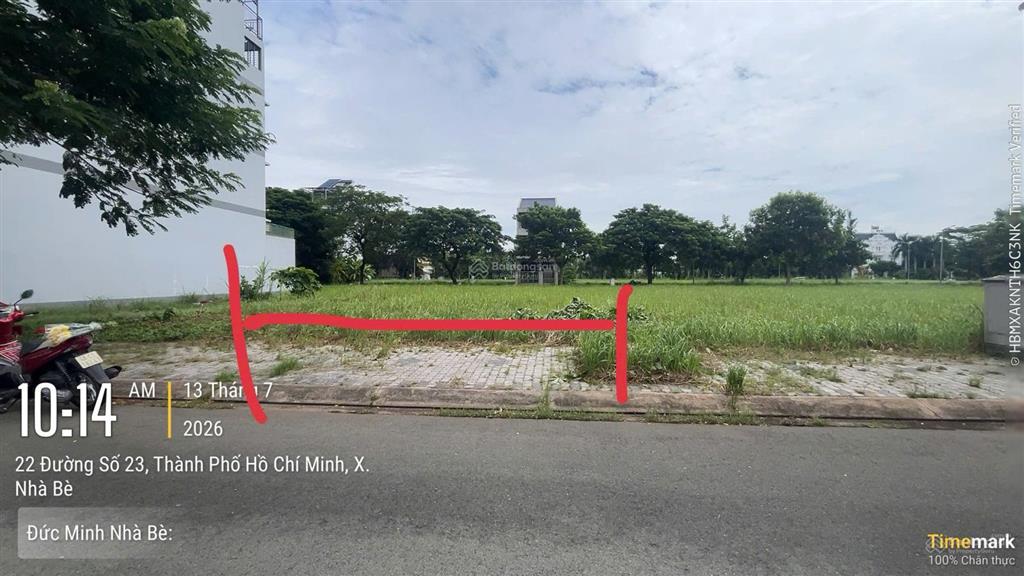 Bán đất nền dãy a6, kdc phú xuân. 55 triệu / m2, 120 m2 (6x20)