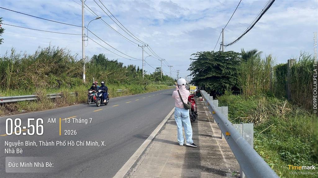 Cho thuê 740m2 mặt tiền nguyễn bình. giá 2tr/tháng. cho thuê lâu dài