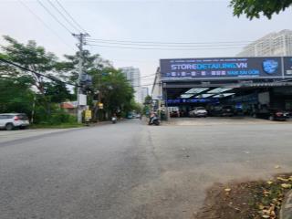 Chuyển nhượng lô đất làng đại học abc, dt 9x52m, giá 68tr/m2 tl sổ hồng, gpxd hầm 5 lầu