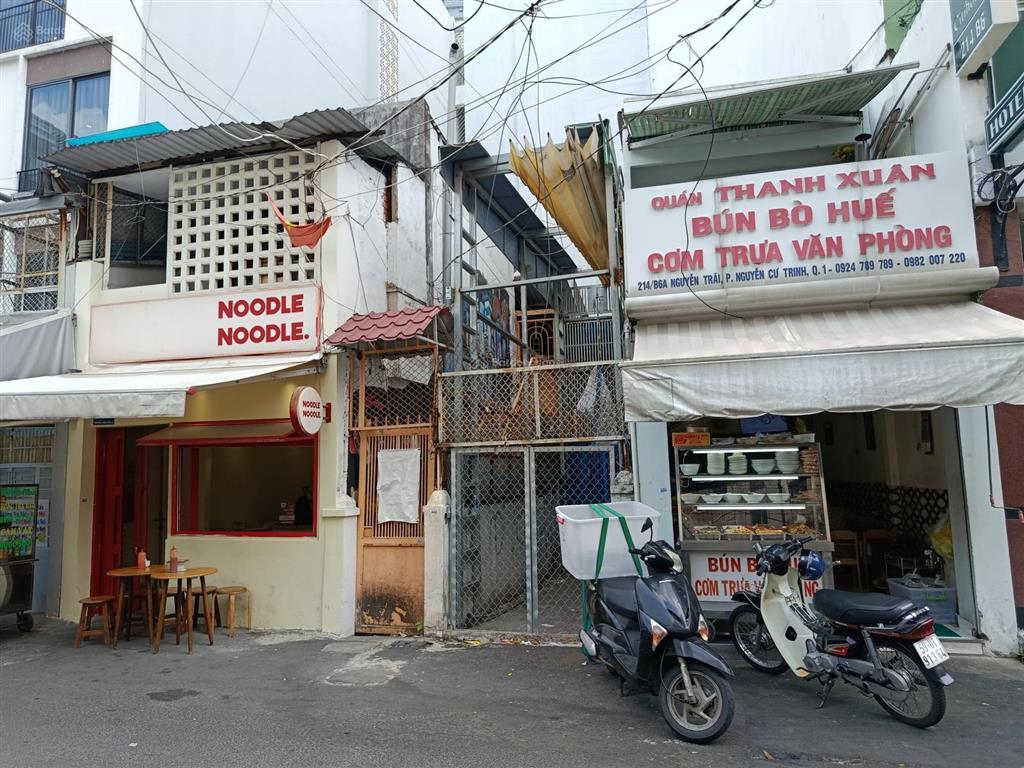 6,5 tỷ nhà cấp 4 quận 1, hẻm 214b nguyễn trãi, 30.4m², sổ hồng riêng, chỉ 6,5 tỷ