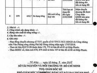 2000m2 ngang 37m, khu dân cư đường Phan Văn Bảy , Nhà Bè, Giá 7tr/m2