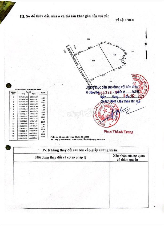 2000m2 ngang 37m, khu dân cư đường Phan Văn Bảy , Nhà Bè, Giá 7tr/m2